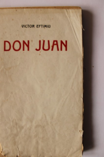 Victor Eftimiu - Don Juan (cu autograf) - Img 2