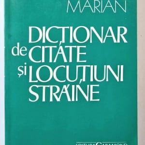 Barbu Marian - Dictionar de citate si locutiuni straine