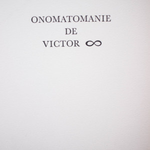 Claude Finet, Daniel Besegher - Onomatomanie de Victor ∞ (Brauner) (catalogue d`exposition, Galerie Alexandre Iolas, 1976) - Img 3