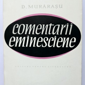 D. Murarasu - Comentarii eminesciene