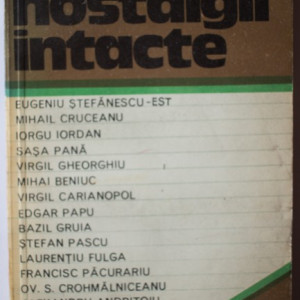 Dorin Tudoran - Nostalgii intacte