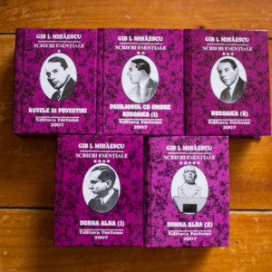 Gib I. Mihaescu - Scrieri esentiale (5 vol. in caseta speciala, format liliput, hardcover) - Img 3