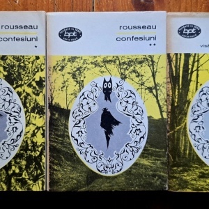 J. J. Rousseau - Confesiuni (3 vol.)