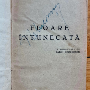 John Galsworthy - Floare intunecata (editie hardcover, interbelica, frumos relegata)