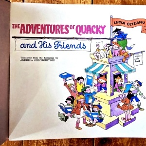 Lucia Olteanu, Livia Rusz - The Adventures of Quacky and His Friends (editie hardcover) - Img 3