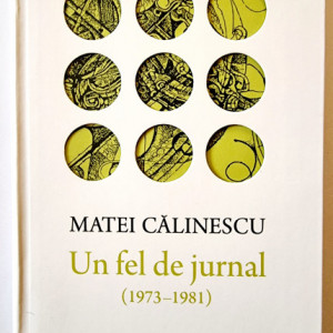 Matei Calinescu - Un fel de jurnal (1973-1981) (editie hardcover)