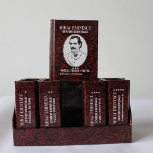 Mihai Eminescu - Scrieri esentiale (5 vol. in caseta speciala, format liliput, hardcover) - Img 2
