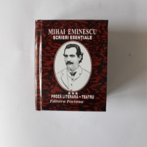 Mihai Eminescu - Scrieri esentiale (5 vol. in caseta speciala, format liliput, hardcover) - Img 3