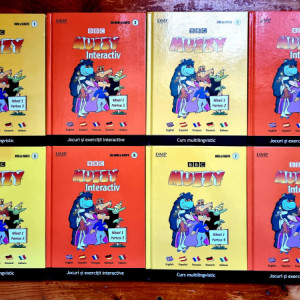 Muzzy - Curs multilingvistic. Jocuri si exercitii interactive I-VIII (8 vol., editie hardcover) - Img 2