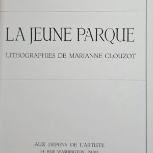 Paul Valery - Le Jeune Parque. Lithographies de Marianne Clouzot (editie bibliofila, in etui special) - Img 4