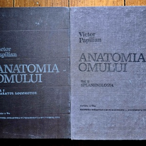 Victor Papilian - Anatomia omului. I. Aparatul locomotor, II. Splanhnologia (2 vol., editie hardcover) - Img 2