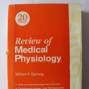 William F. Ganong - Review of Medical Physiology (editie in limba engleza)