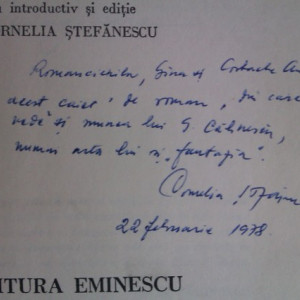 Cornelia Stefanescu - "Dosarul scrinului negru" (cu autograf)