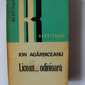 Ion Agarbiceanu - Liicean... odinioara (cu autograful lui Aurel Sasu) - Img 2