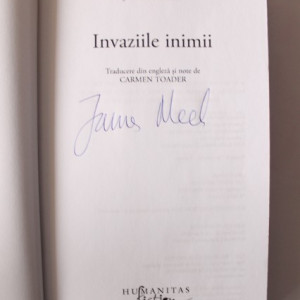 James Meek - Invaziile inimii (cu autograf)