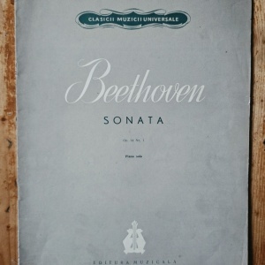 Ludwig van Beethoven - Sonata Op. 14, Nr. 1. Piano solo