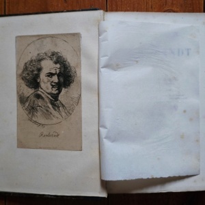 M. Charles Blanc - L`oeuvre complet de Rembrandt. Catalogue raisonne (2 vol., editie hardcover, frumos relegata) - Img 4