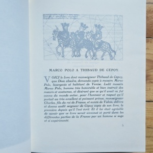 Marco Polo - Ici commence le livre de Messire Marco Polo noble citoyen de Venise ou l`on raconte Les Merveilles du Monde (editie hardcover) - Img 5