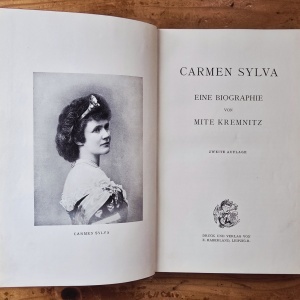 Mite Kremnitz - Carmen Sylva. Eine biographie (editie hardcover, frumos relegata) - Img 2