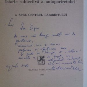 Octavian Paler - Un muzeu in labirint. O istorie retrospectiva a autoportretului (cu autograf)