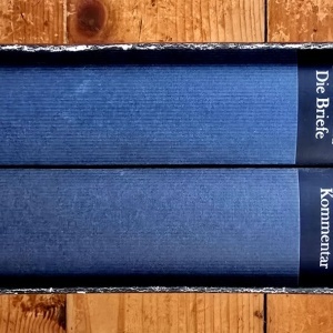Paul Celan, Gisele Celan-Lestrange - Briefwechsel (I. Die Briefe, II. Kommentar) (2 vol., editie hardcover, in etui special, cu autograful lui Eric Celan si al lui Bertrand Badiou)