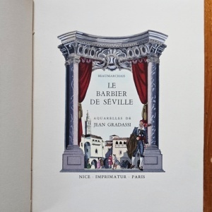 Pierre-Augustin Caron de Beaumarchais - Le Barbier de Seville. Le mariage de Figaro (editie hardcover, frumos relegata, in etui special) - Img 6