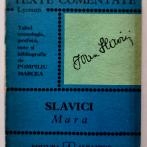 Pompiliu Marcea - Ioan Slavici. Mara (texte comentate)