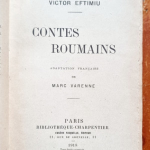 Victor Eftimiu - Contes Roumains (editie in limba franceza) - Img 2