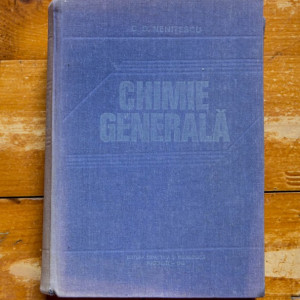 C. D. Nenitescu - Chimie generala (editie hardcover) - Img 2