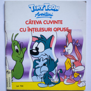 Cateva cuvinte cu intelesuri opuse (carte Tiny Toon Aventuri)