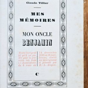 Claude Tillier - Mon oncle Benjamin (editie hardcover) - Img 3