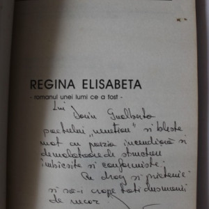 Dan Marius Dragan - Regina Elisabeta (cu autograf)