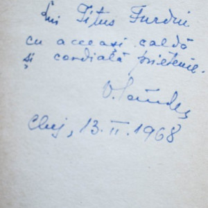 Dino Compagni - Cronica intamplarilor din vremea lui (cu autograful lui Virgil Candea)
