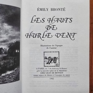 Emily Bronte - Les Hauts de Hurle-Vent (editie hardcover, ”exemplaire de tete”) - Img 2