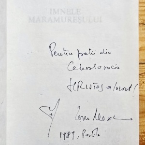 Ioan Alexandru - Imnele Maramuresului (cu autograf)