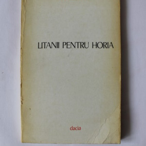 Leonid Dimov - Litanii pentru Horia (cu autograf) - Img 2