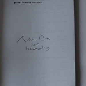 Michael Kruger - Punctul frumusetii ireversibile (cu autograf)