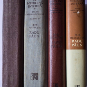 Radu Paun - Tratat de medicina interna. Bolile cardiovasculare (4 vol., editie hardcover) - Img 2