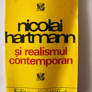 Alexandru Boboc - Nicolai Hartmann si realismul contemporan