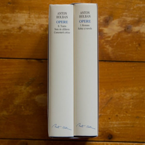 Anton Holban - Opere I-II (I. Romane. Schite si nuvele, II. Teatru. Note de calatorie. Comentarii critice), (2 vol., editie hardcover) - Img 2