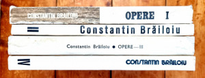 Constantin Brailoiu - Opere / Oeuvres I-IV (4 vol., editie bilingva, romano-franceza) - Img 2