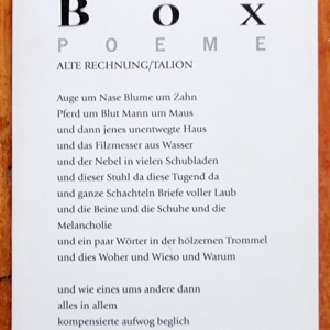 Gellu Naum - Black box. Poeme (editie in limba germana)