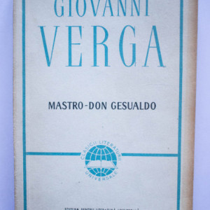 Giovanni Verga - Maestro-Don Gesualdo