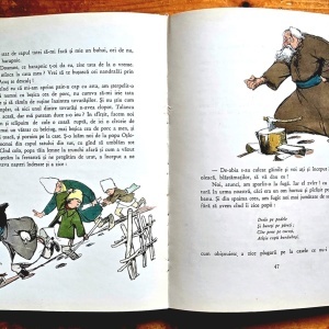 Ion Creanga - Amintiri din copilarie. Ilustratii de Eugen Taru (editie hardcover) - Img 4