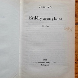 Jokai Mor - Erdely aranykora (editie hardcover) - Img 2