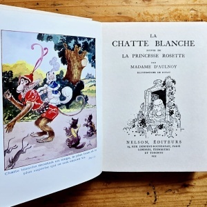 Madame D`Aulnoy - La Chatte Blanche suivie de La Princesse Rosette (editie hardcover) - Img 3