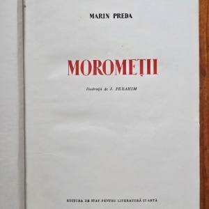 Marin Preda - Morometii (editie princeps, hardcover) - Img 3