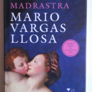 Mario Vargas Llosa - Elogio de la madrastra (editie hardcover, in limba spaniola, cu autograf) - Img 2