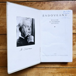 Mihail Sadoveanu - Romane si povestiri istorice (2 vol., editie bibliofila, hardcover) - Img 3