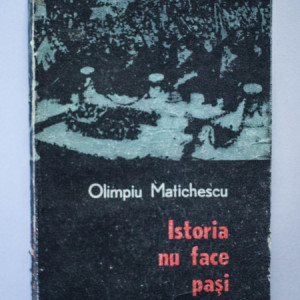 Olimpiu Matichescu - Istoria nu face pasi inapoi